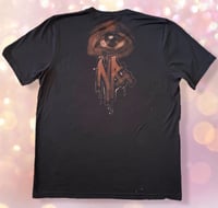 Image 2 of “BAD GIRLS” CUSTOM BLEACH PAINTED T-SHIRT XL