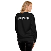 Image 4 of Lamenting Satanas Scorn Logo Unisex Premium Sweatshirt