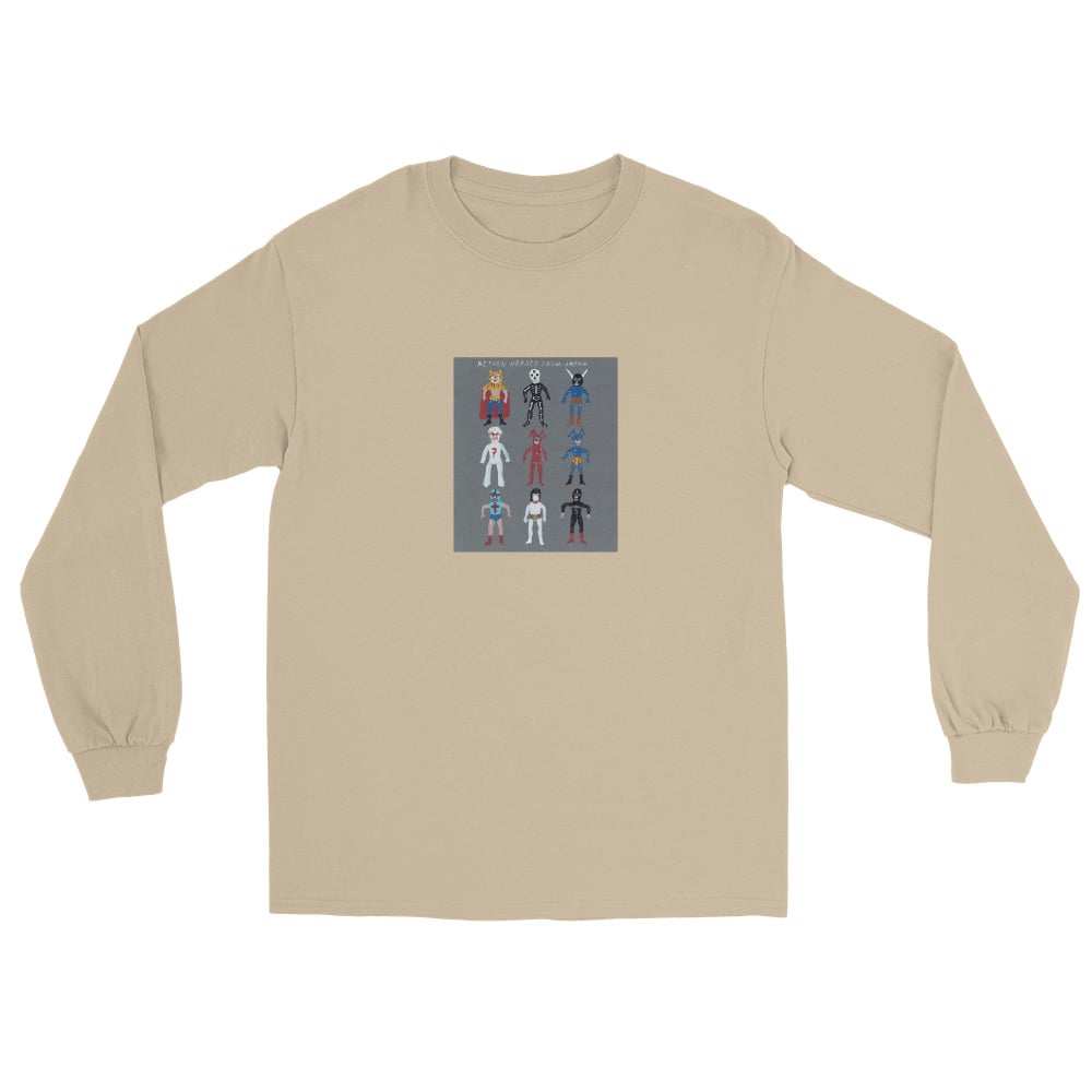 Image of ACTION HEROES FROM JAPAN LONG SLEEVE SHIRT