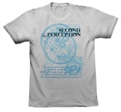 Image of White Second Perception "cog" shirt