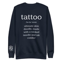 Image 5 of Sweatshirt - tattoo definition 