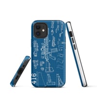 Image 5 of 416 BLUE Tough Case for iPhone®