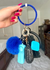 SADNESS Inside Out Inspired Blingy Keychain 💙 