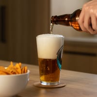 Image 2 of Shaker pint glass - 'Ope Rebel Loon