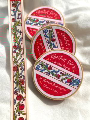 Chestnut Fairy Washi Tape