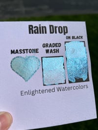 Image 6 of Raindrop Half Pan Watercolor From the Spring Fever Palette