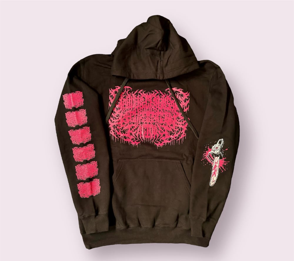 Yandere Chainsaw Regurgitation Factory - Hoodies