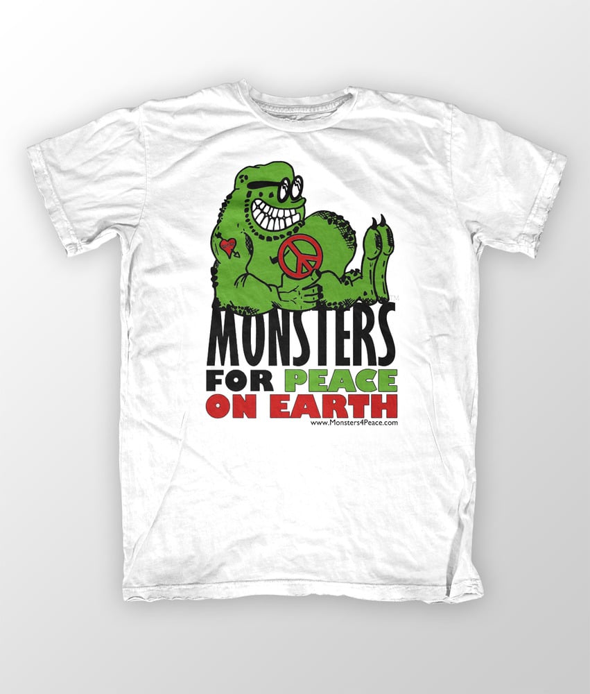 Image of Monsters 4 Peace On Earth Team #1 - White
