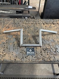Image 2 of ✠ 6”H Riser Z-Bars - 11g X 1” OD 304 Stainless Steel ✠