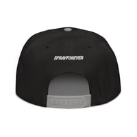 Image 2 of Monogram Snapback Hat - Black/Grey