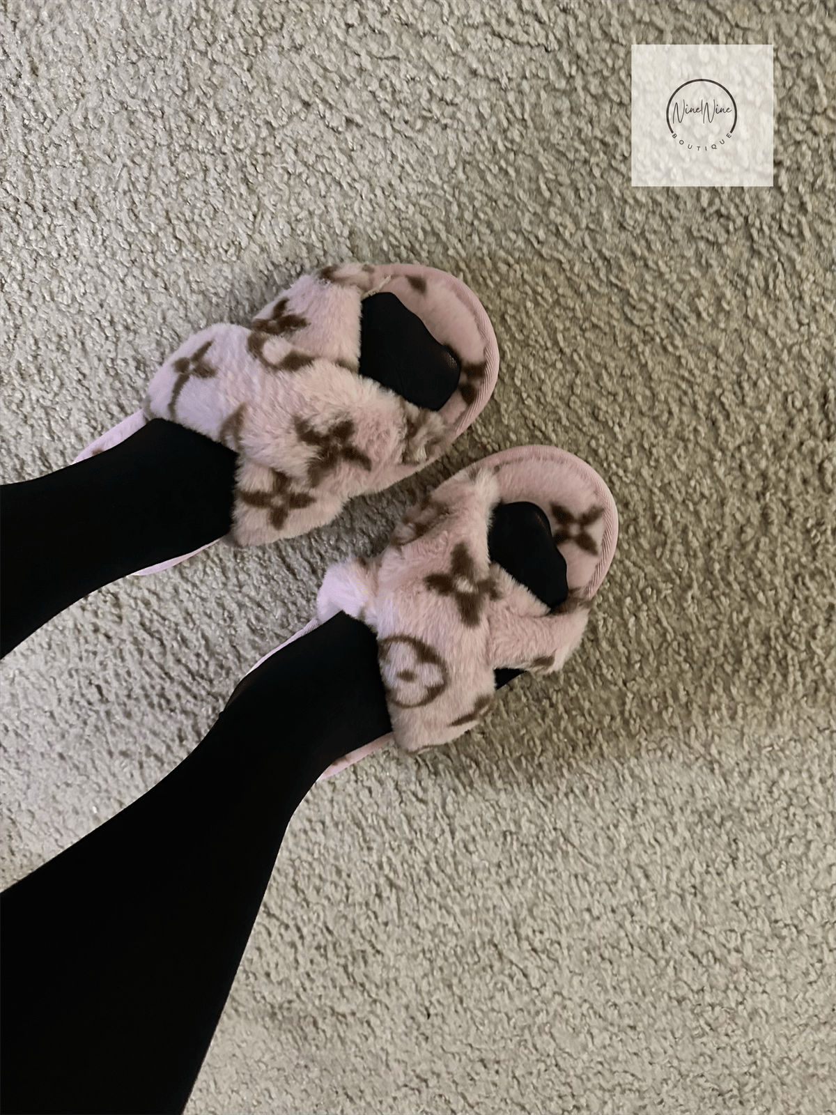 Image of Kriss Kross Slippers (PINK)
