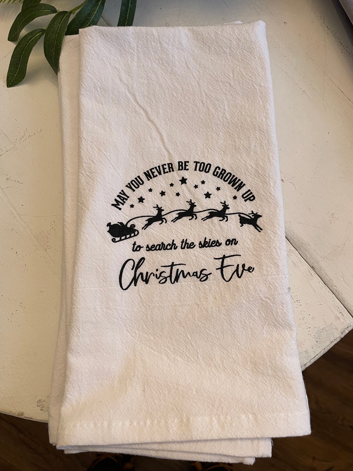 Image of Christmas Eve Towel