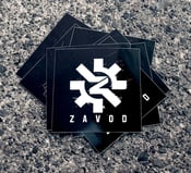 Image of ZAVOD logo stickers