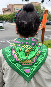 Image 6 of Melanie Cervantes "Solo el Pueblo Salva al Pueblo" Bandana
