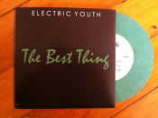 Image of Electric Youth 'THE BEST THING' 7" LTD Green Vinyl