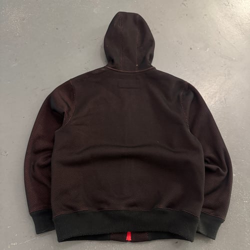 Image of 2000s Avirex Perforated hoodie, size XL