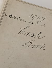 Image 2 of Antique Hardback Ledger
