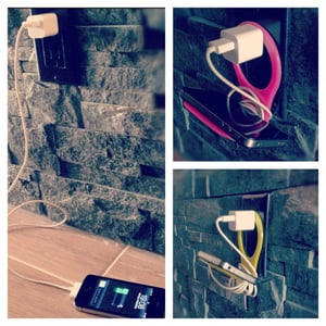 Image of Phone charger holder