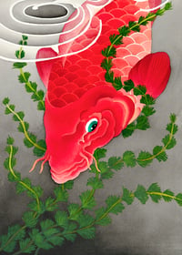 Image 1 of Winter Koi (Print/Original)