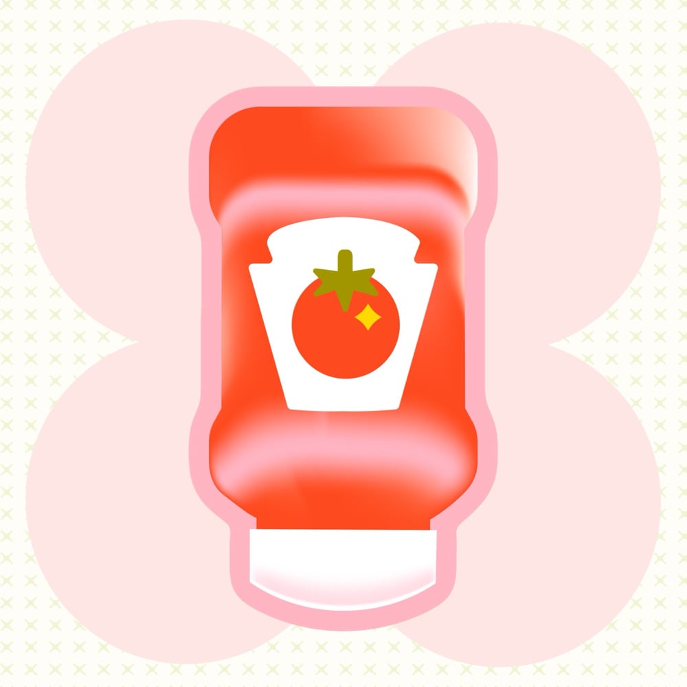 Image of KETCHUP STICKER