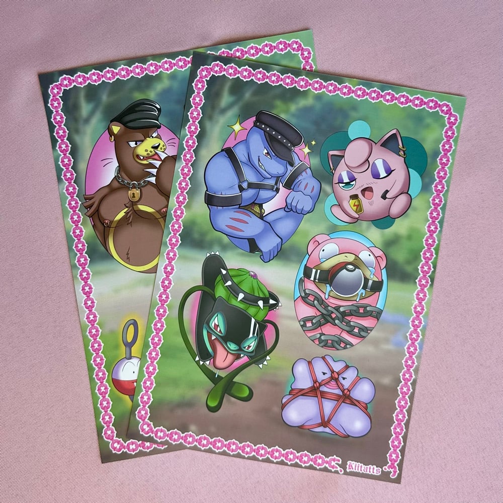 Image of Pokémon K*nk Print