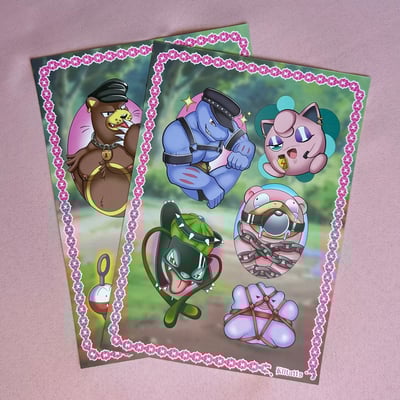 Image of Pokémon K*nk Print