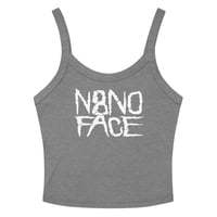 Image 2 of N8NOFACE Stacked Logo Women’s micro-rib tank top (+ more colors)