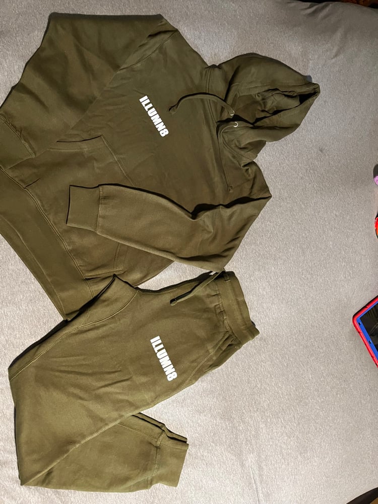 Image of olive set unisex