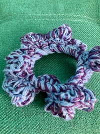 Image 4 of Handmade Crochet Trio of Headbands in Francais