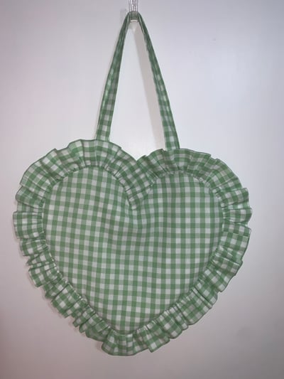 Image of Heart-shaped Tote Bag 🤍