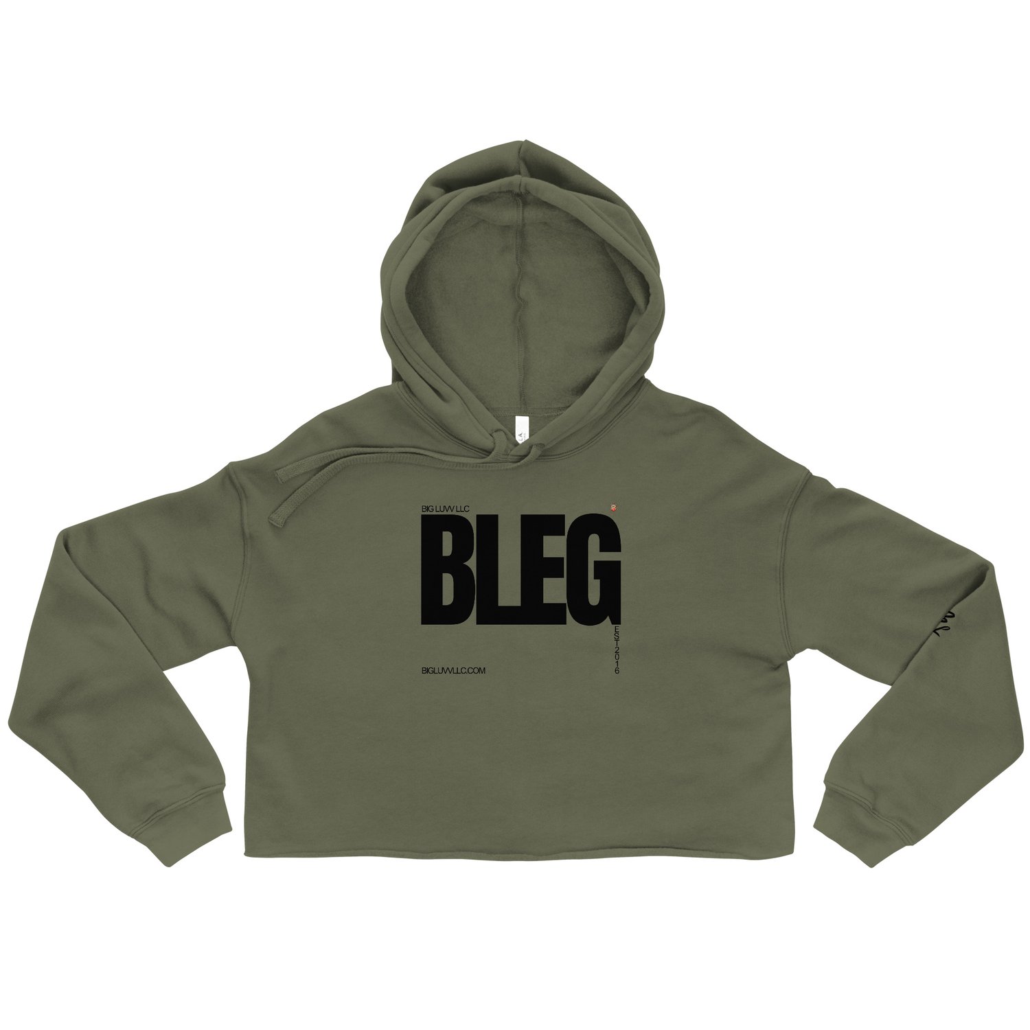 Image of BLEG Crop Hoodie