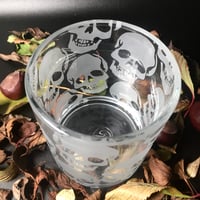 Image 3 of Large Skulls Halloween Tealight Holder