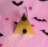 Image 3 of 2.25 Inch Matrix Icon 2nd Ed. - Gold Plated Finish Pin