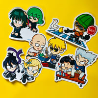 Image 1 of One Punch Duo Stickers