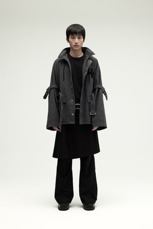 Image of EQUALNEAR - Lifeline Parka (Grey)