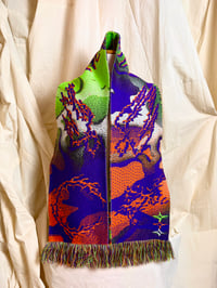 Image 2 of Virtual Paradise Glitched 3D Scarf