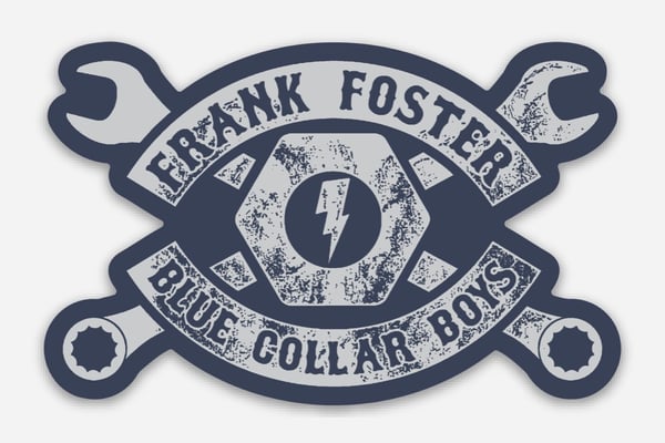 Image of Blue Collar Boys Sticker