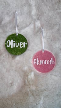 Image 3 of CUSTOM GLITTER BAUBLE