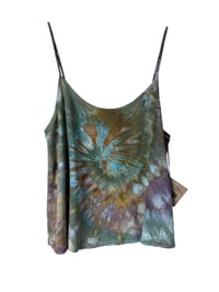 Image 5 of L Woven Summer Set in Cool Spiral Ice Dye