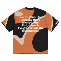 Image 2 of Life - Orange/Sand/Black - Knitted Shirt