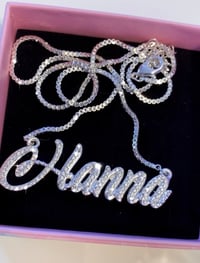 ICY GURL CUSTOM NAME CHAINZ