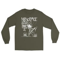 Image 2 of Death's Messenger by N8NOFACE Men’s Long Sleeve Shirt (+ more colors)