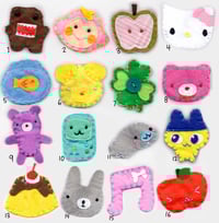 Image 2 of *PREORDER* felt hairclips