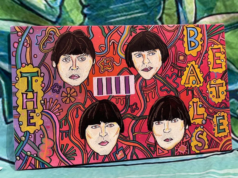 Image of The Beatles Painting