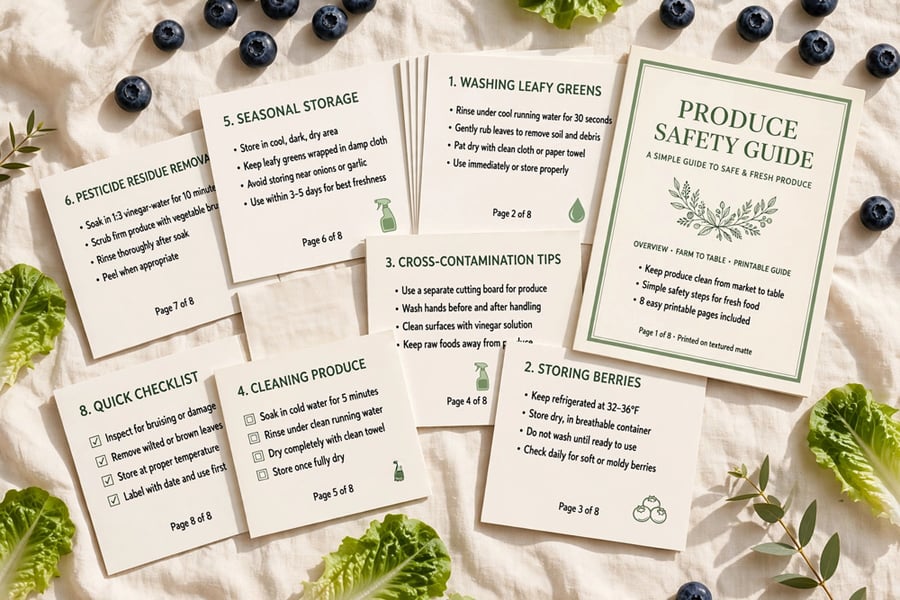 Produce Safety Guide: How to Wash Fruits and Vegetables 