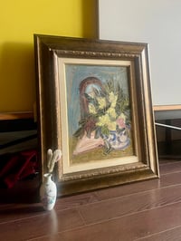 Image 2 of Whimsical Oil On Board