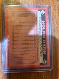 Image 2 of 1986 nolan ryan Topps