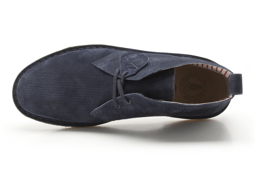 JaguarShoes Collective x Clarks Originals Men's Desert Boot + McBess Socks