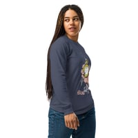 Image 11 of Women HEALING PROCESS Garment-dyed heavyweight long-sleeve shirt