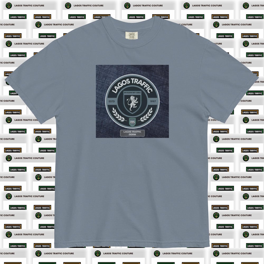 ICONIC LTC SIGNATURE BADGE TEE - DENIM'VOGUE I